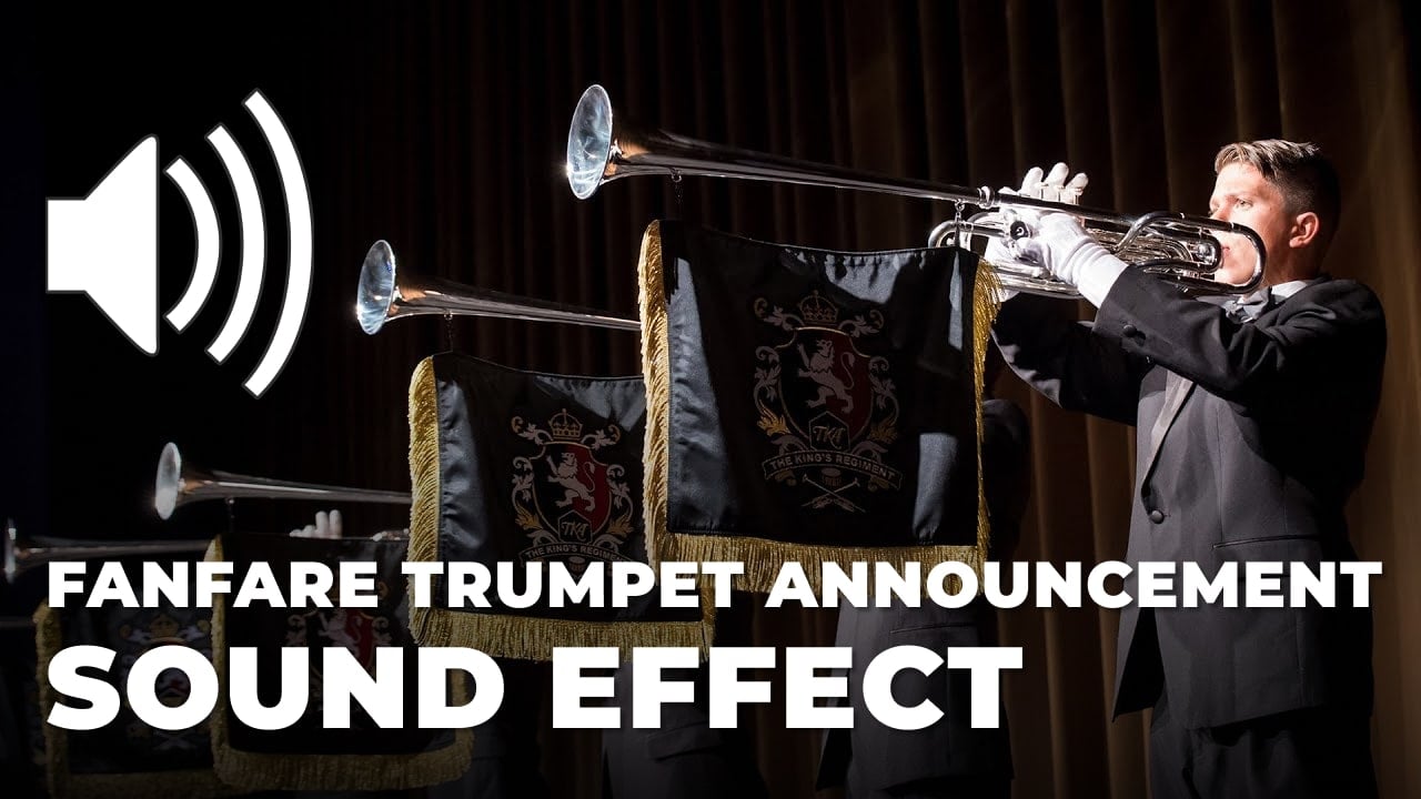 Fanfare Trumpet Announcement Sound Effect download for free mp3