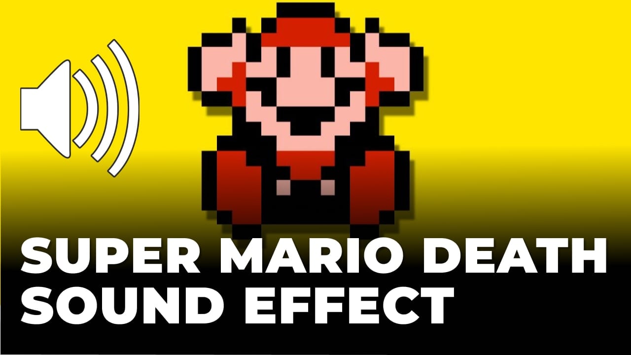 Super Mario Death Sound Effect download for free mp3