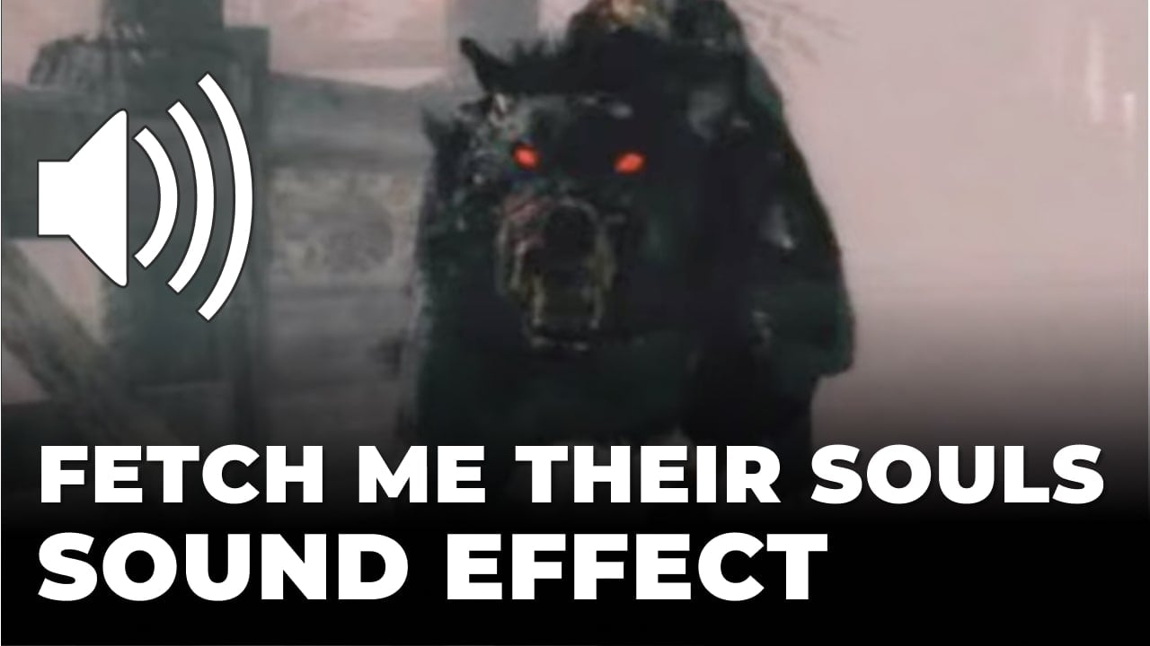 Fetch me their souls Sound Effect