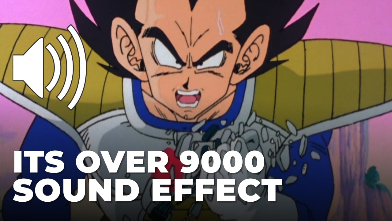 Its over 9000 Sound Effect download for free mp3