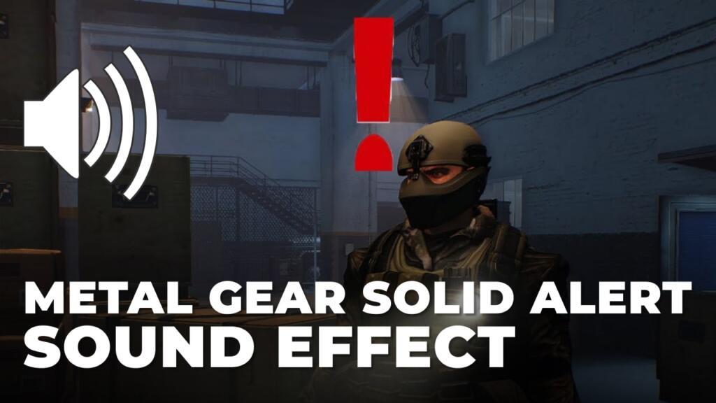 Metal Gear Solid Alert Sound Effect - Download Free MP3 Online