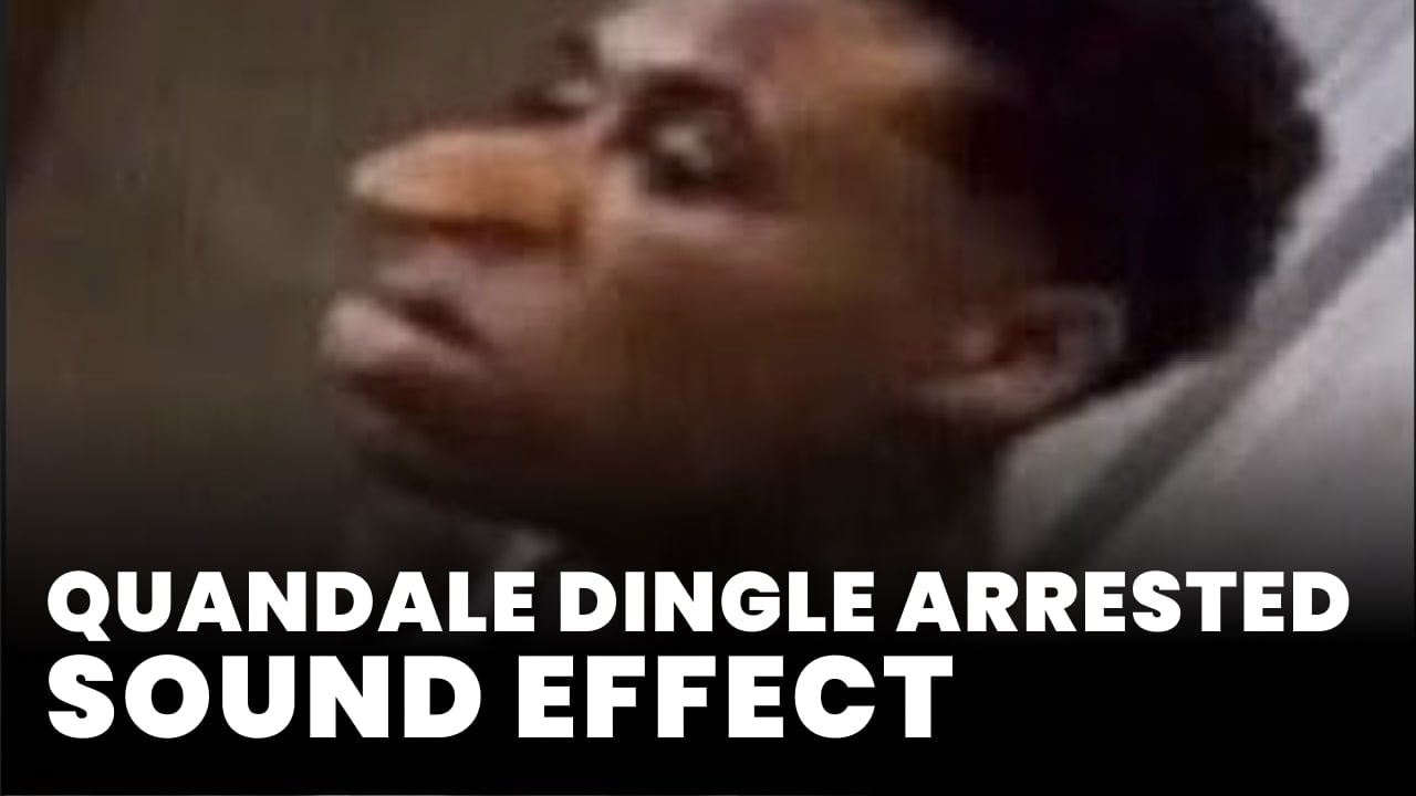 Quandale Dingle arrested Sound Effect download for free mp3