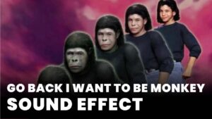 Go back i want to be monkey Sound Effect download for free mp3