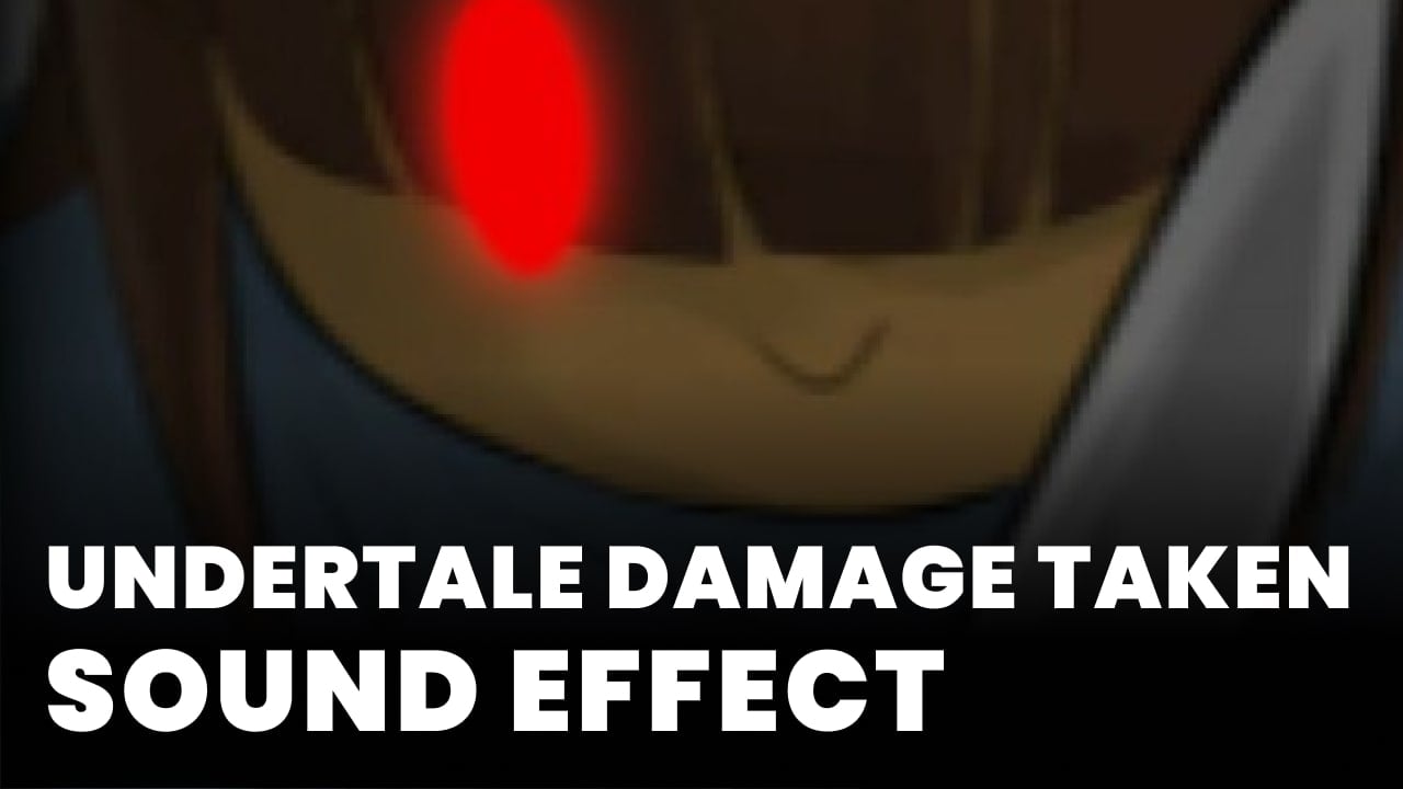 Undertale Damage Taken Sound Effect download for free mp3