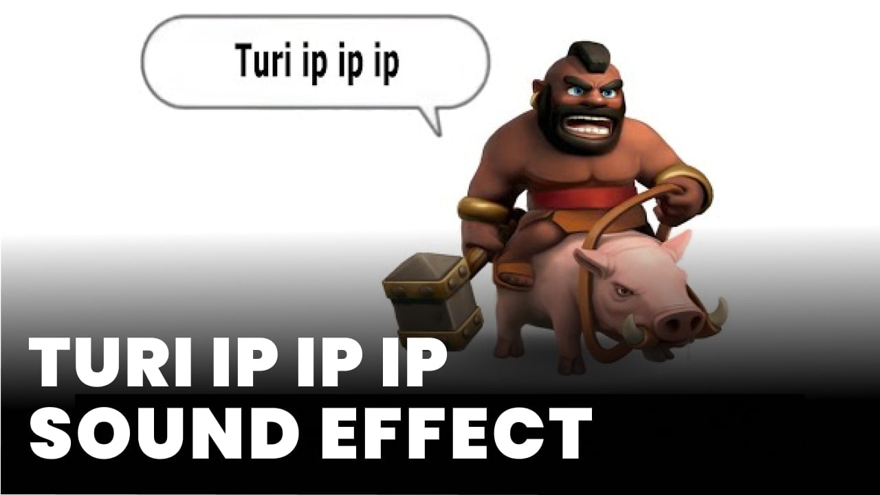 Turi ip ip ip Sound Effect