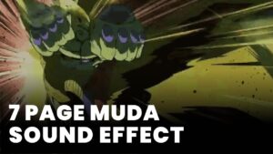 7 page muda Sound Effect