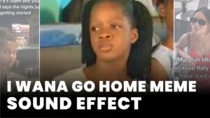 I wana go home instagram meme Sound Effect