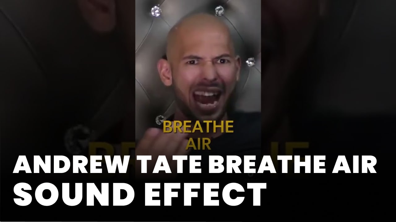 Andrew Tate breathe air meme Sound Effect Meme Sound Effects