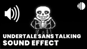 Undertale Sans Talking