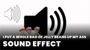 I put a whole bag of jelly beans up my ass Sound effect download