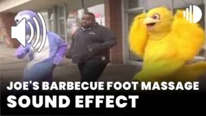 Joe's barbecue foot massage Sound effect download