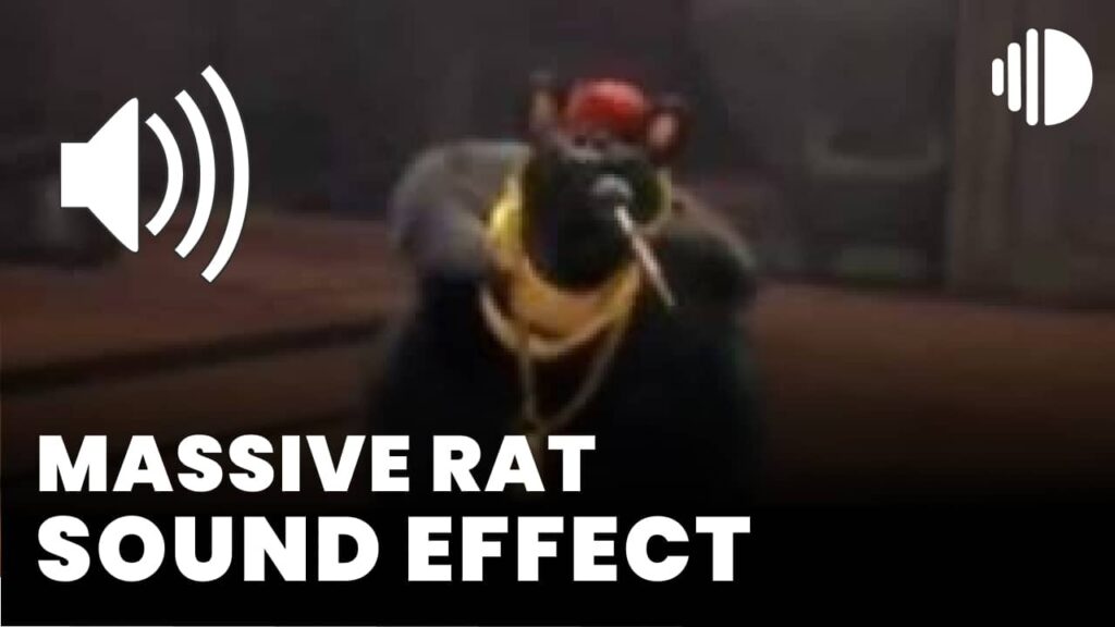 Massive Rat Sound Effect - MP3 Download