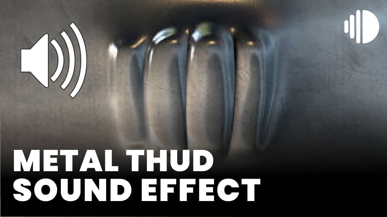Metal Thud Sound Effect download