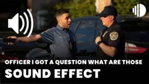 Officer I got a question What are Those Sound Effect download