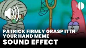 Patrick Firmly Grasp it in your hand meme download