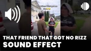 That friend that got no rizz Sound Effect download