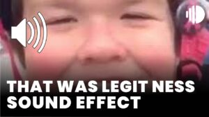 That was legit ness sound effect download
