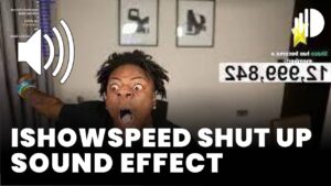 Ishowspeed shut up Sound Effect