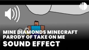 mine diamonds minecraft parody of take on me