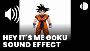 Hey it's me Goku Sound Effect download
