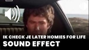 Ik check je later homies for life download