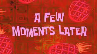 a few moments later
