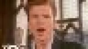 Never Gonna Give You Up in low quality download