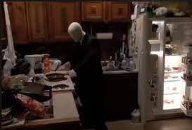 slenderman cooking hotdogs on the stove download