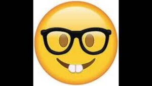Nerd emoji meme download
