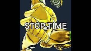 ZA WARUDO TIME STOP download