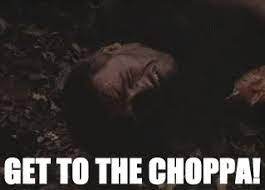 Get to the Chopper Predator Meme download
