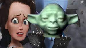 Yoda lego Scream meme download