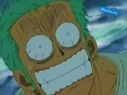 Zoro saying Hey meme download