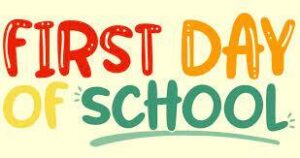Welcome To First Day Of School download