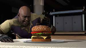 barbecue bacon burger but meme download
