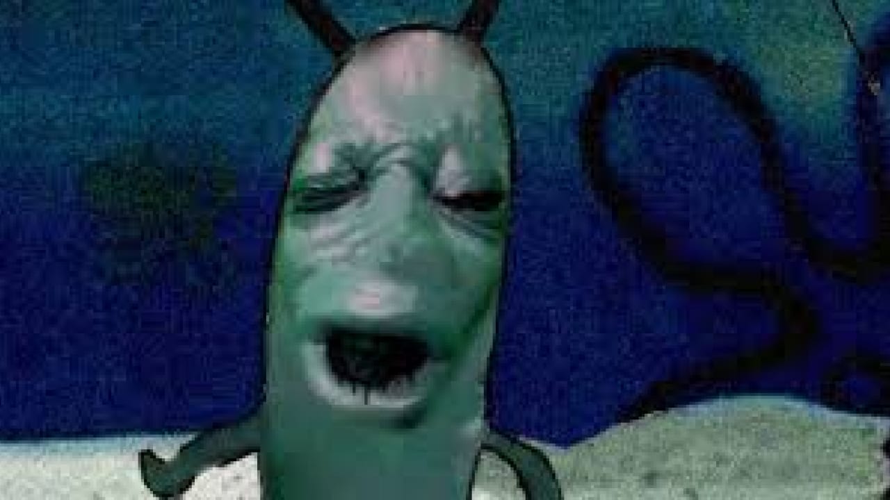 plankton moaning