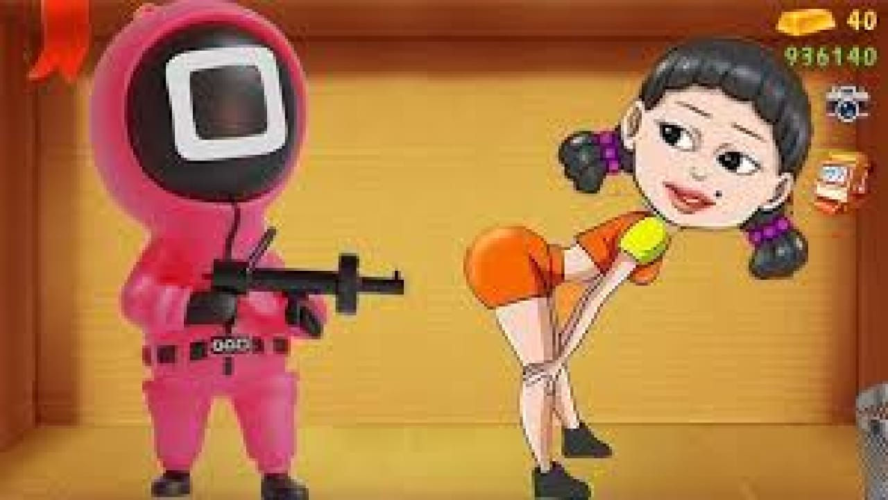 Brainrot cleat vs Squid Game Doll