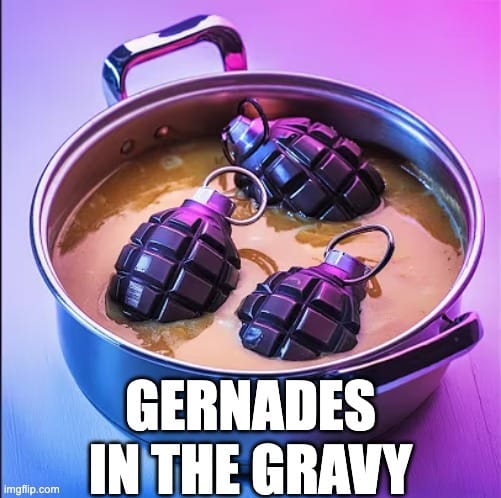 TheDooo - Grenades In The Gravy (With lyrics)