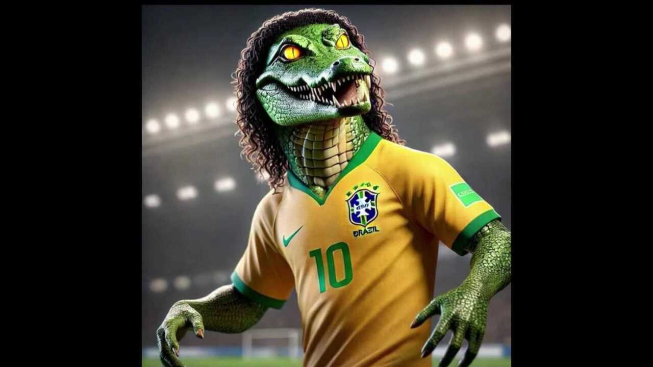 Ronaldinho Crocodilo meme sound