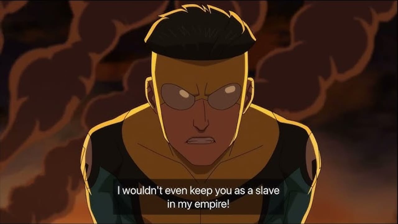 I wouldn’t even keep you as a slave in my empire!
