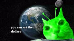 You can ask for flowers alien version sound effect