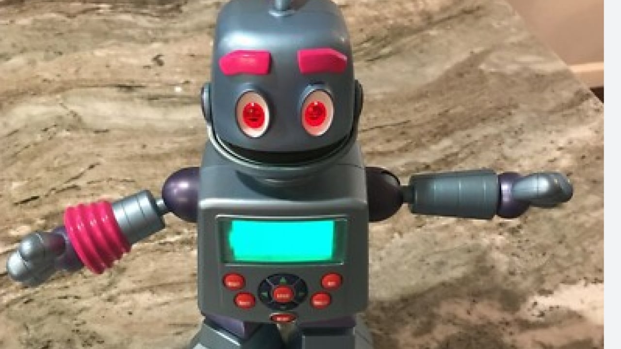 Robotic laugh