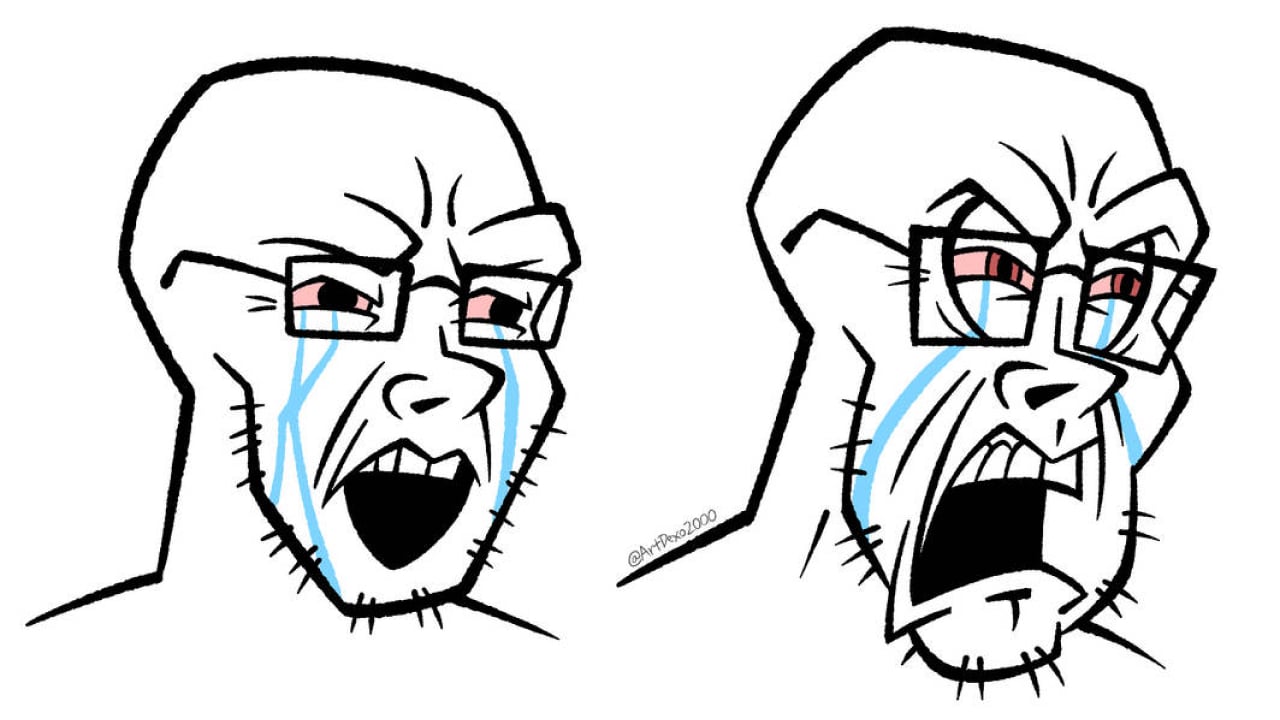 Soyjak Crying meme sound