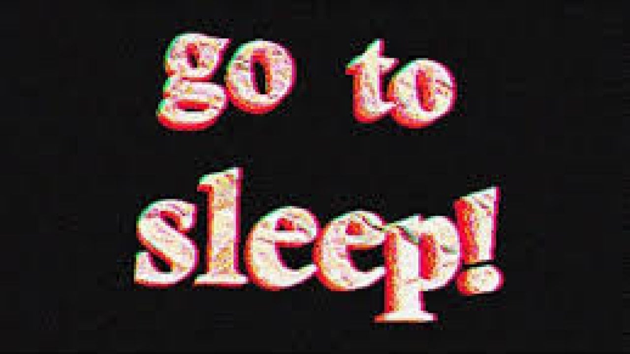 go to sleep meme sound effect