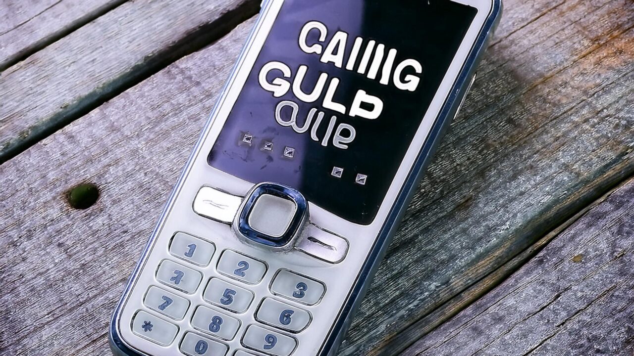 Firefly nokia phone and it says calling gulp gulps 52041