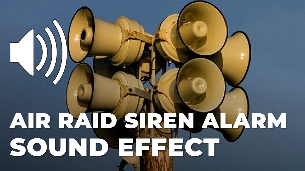 Air Raid Siren Alarm Sound Effect download for free mp3