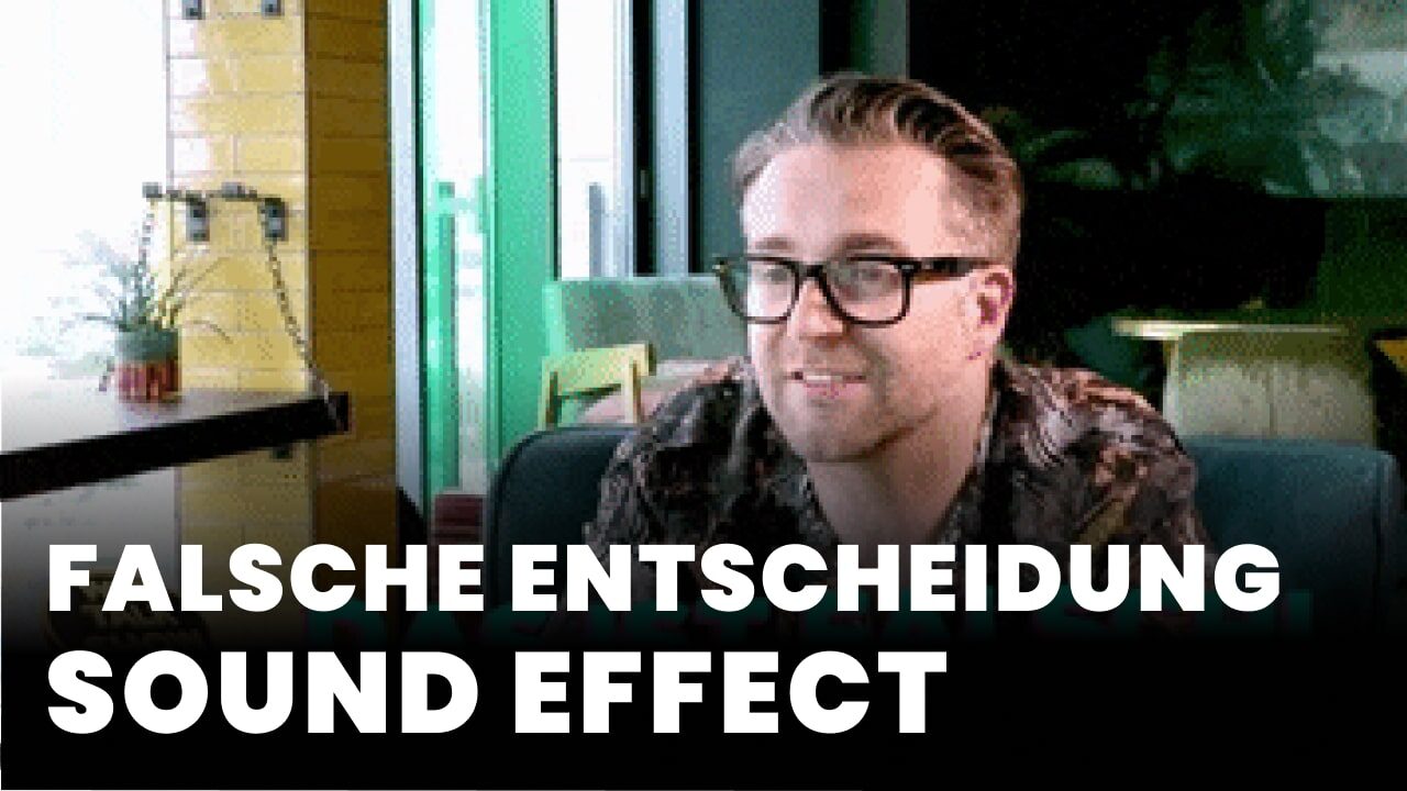 Falsche Entscheidung Sound Effect
