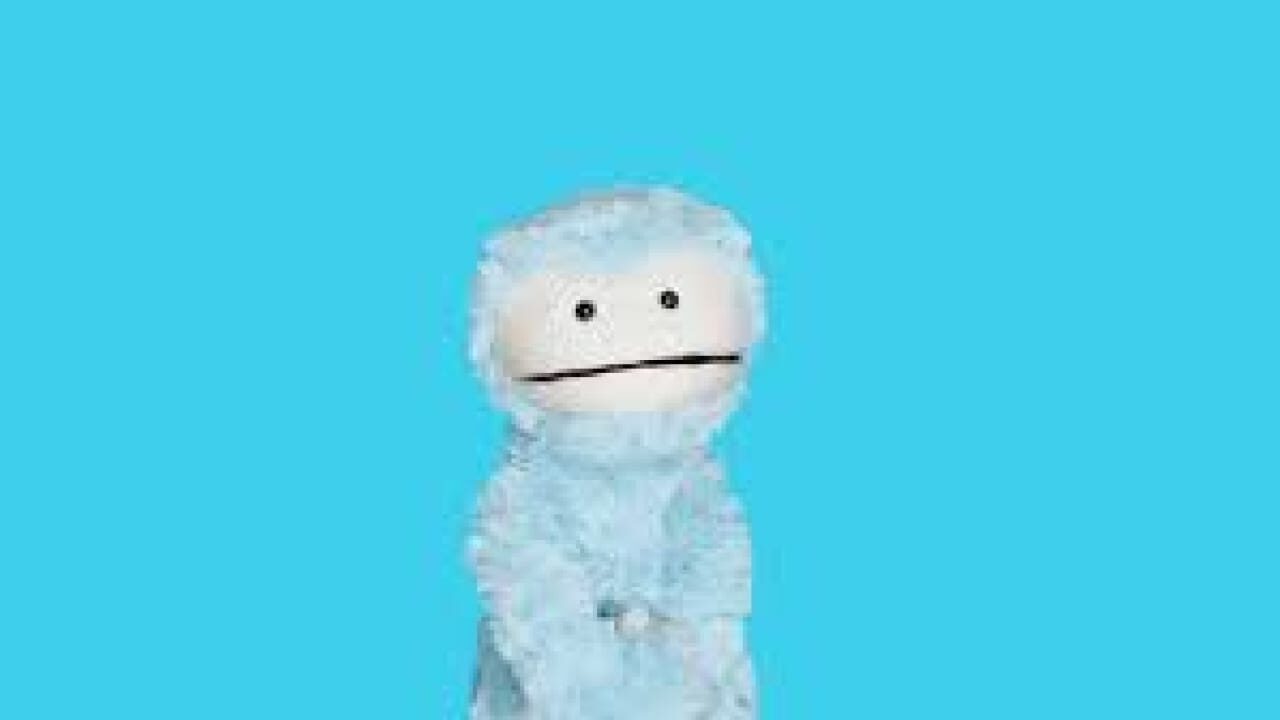 Laughing puppet meme